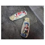 Collectible Elvis Presley Pocket Knife Lot