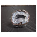 Smoky Quartz Coconut Geode Specimen 190g
