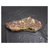 Vanadinite Crystal Cluster Geode 124g