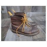 Dr. Martens 1460 Crazy Horse Leather Boots Size 8