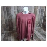Abercrombie & Fitch Long Sleeve Red XXL