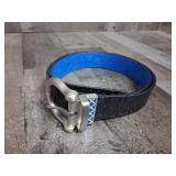 Mens Robert Graham Size 38 Leather Fashion Belt