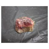 Raw Tourmaline Crystal Geode 64g