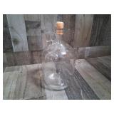 Vintage Carboy Glass 1 Gallon Jug