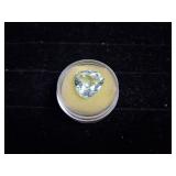 Loose Triangular Cut Aquamarine 19.8ct Weight