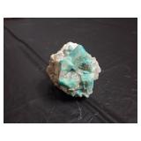 Amazonite Blue Crystal Beryl Cluster 165g