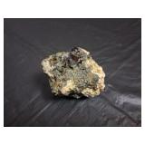 Magnetite Crystal Cluster Matrix Geode 86g