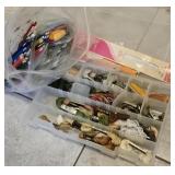LARGE LOT OF ASSORTED EMBROIDERY FLOSS