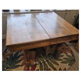 Antique Solid White Maple Kitchen Table