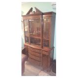 Mahogany early 20th Century China Cabinet