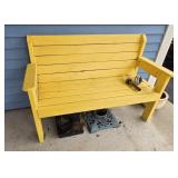 Locally Handcrafted Wooden Bench
