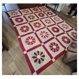 EARLY 1900'S HANDMADE PATCHWORK QUILT