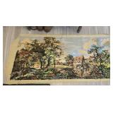 Vintage Needlepoint Tapestry