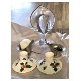 ASSORTED CANDLE /TEA LIGHT HOLDERS