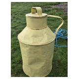 Rustic Metal Milk Churn Farmhouse Decor