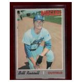 BILL RUSSELL 1970 OPC ROOKIE BASEBALL CARD