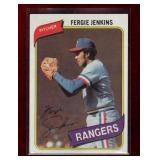 FERGIE JENKINS 1980 TOPPS BASEBALL CARD