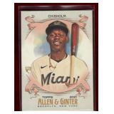 JAZZ CHISHOLM 2021 ALLEN & GINTER ROOKIE CARD