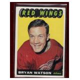BRYAN WATSON 1965-66 OPC ROOKIE HOCKEY CARD