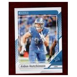AIDAN HUTCHINSON 2024 DONRUSS FOOTBALL CARD
