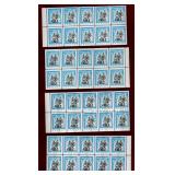 CANADA COMPLETE SET 1968 MNH XMAS BKLT PANES