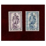 IRELAND 1956 USED JOHN BARRY STAMP SET