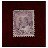 CANADA 1908 USED KE VII 50 CENT STAMP VF