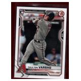 DAULTON VARSHO 2021 BOWMAN ROOKIE CARD