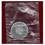CANADA MINT PLIOFILM 1964 SILVER DOLLAR UNC