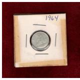 CANADA 1964 SILVER DIME