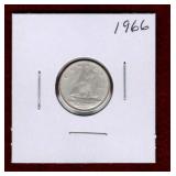 CANADA 1966 SILVER DIME