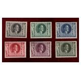 GERMANY 1943 MNH 54TH B'DAY SET # B231 - B236