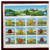 CANADA USED 1994 FULL PANE ON PIECE CANADA DAY