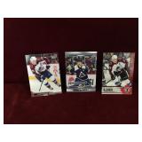NATHAN MACKINNON 3 CARD LOT