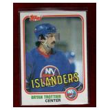 BRYAN TROTTIER 1981-82 TOPPS HOCKEY CARD
