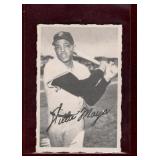 WILLIE MAYS 1969 DECKLE EDGE INSERT CARD *note