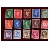 GREAT BRITAIN 15 MINT KGVI & QEII DEFINITIVE