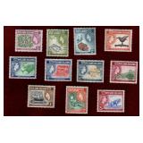 PITCAIRN ISLANDS 1957 MVLH STAMP SCOTT #20-30
