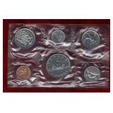CANADA MINT 1975 PLIOFILM COIN SET UNC