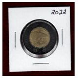 CANADA 2022 QEII MOURNING TOONIE