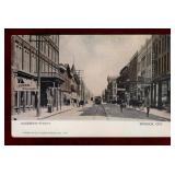 VINTAGE POSTCARD SANDWICH STREET WINDSOR ON