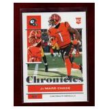 JA'MARR CHASE 2021 CHRONICLES ROOKIE CARD