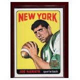 JOE NAMATH 2001 TOPPS ARCHIVES ROOKIE REPRINT