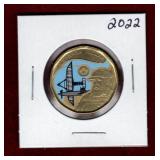 CANADA 2022 COMMEMORATIVE COLOURED LOONIE