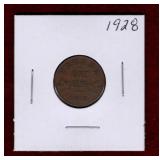 CANADA 1928 PENNY