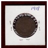 CANADA 1918 LARGE PENNY