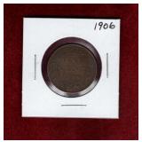 CANADA 1906 LARGE PENNY