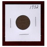 CANADA 1932 PENNY