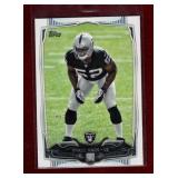 KHALIL MACK 2014 TOPPS ROOKIE FOOTBALL CARD