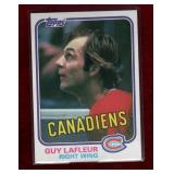 GUY LAFLEUR 1981-82 TOPPS HOCKEY CARD